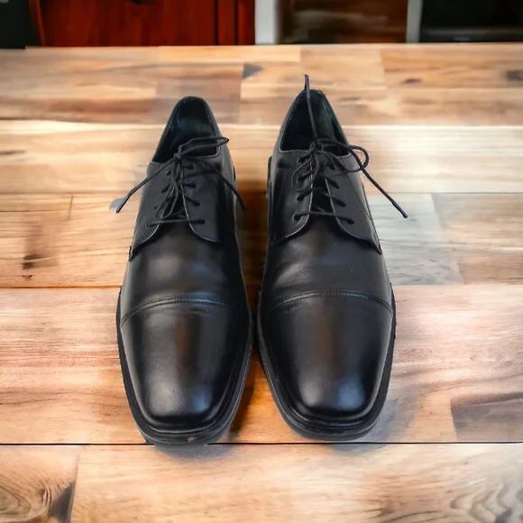 Florsheim | Shoes | Florsheim Mens Black Leather Cap Toe  display picture 2